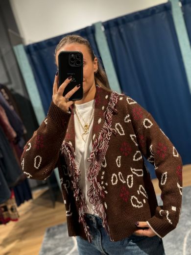 Immagine di CARDIGAN FANTASIA BANDANA