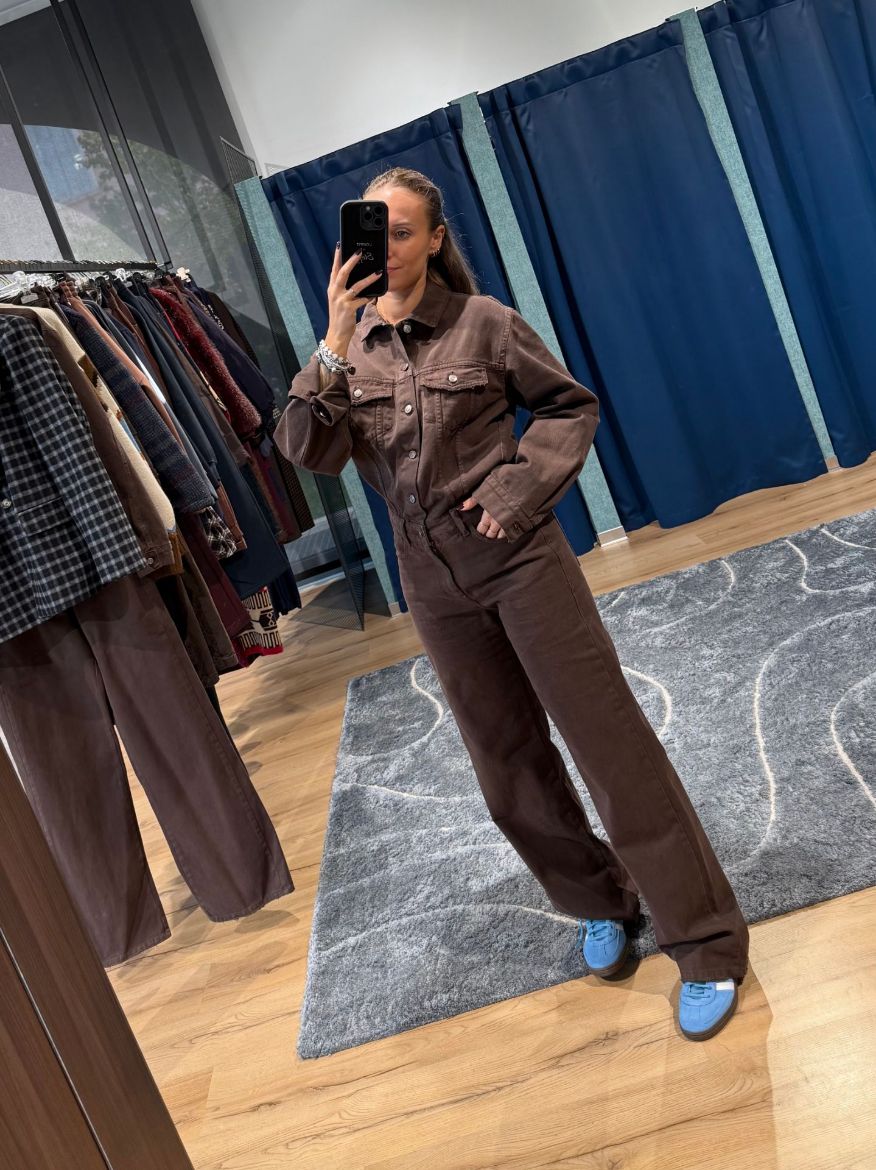 Immagine di JUMPSUIT DENIM BROWN