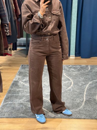 Immagine di JUMPSUIT DENIM BROWN