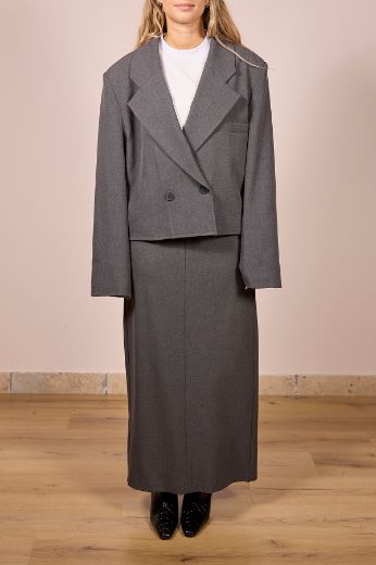 Immagine di GONNA GRIGIO SCURO