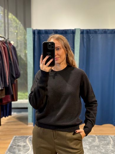 Immagine di MAGLIONE GIROCOLLO PURA LANA - Disponibile in TAUPE, PANNA, NERO, GRIGIO SCURO, GRIGIO CHIARO, BEIGE SCURO, BEIGE