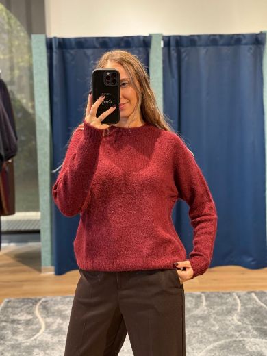 Immagine di MAGLIONE MISTO ALPACA - Disponibile in BIANCO, ROSA, NERO, BORDEAUX, BLU, GRIGIO, AZZURRO