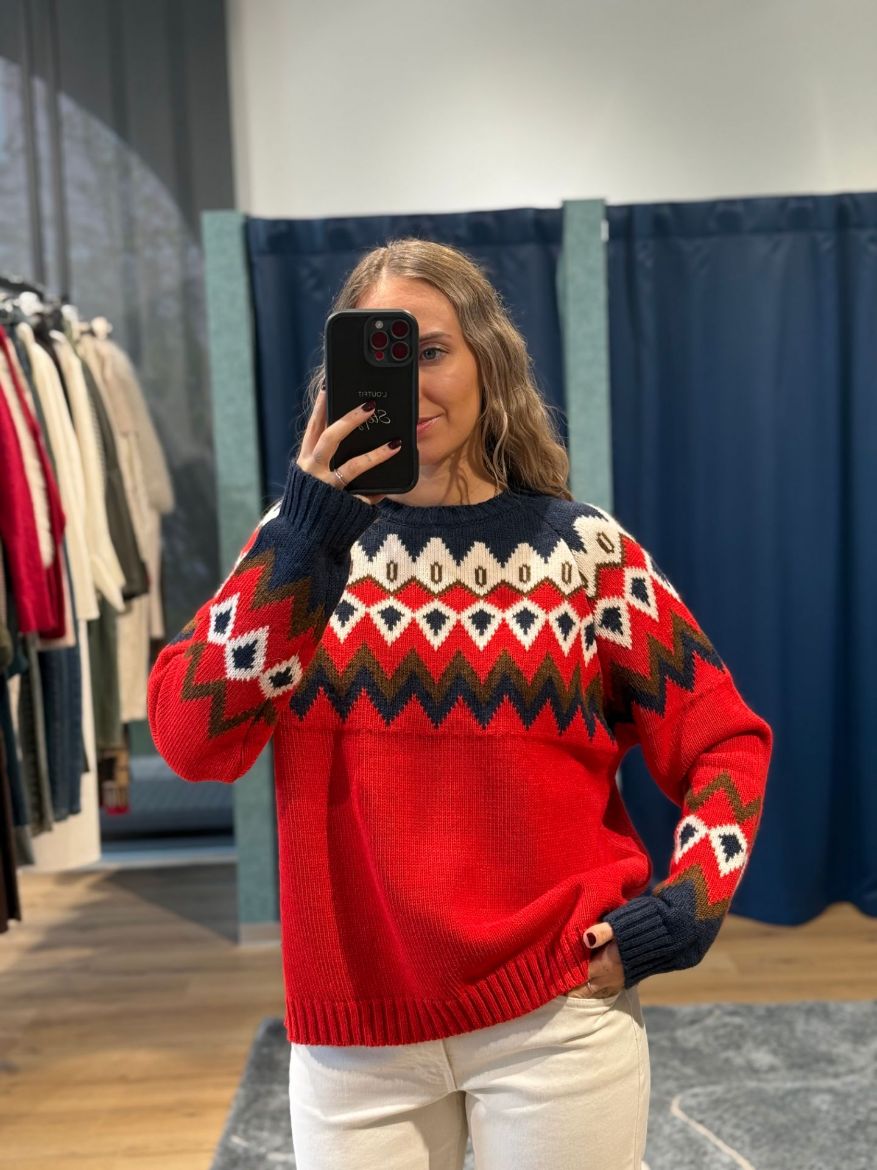 Immagine di MAGLIA JAQUARD NORVEGESE