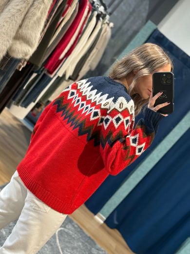 Immagine di MAGLIA JAQUARD NORVEGESE