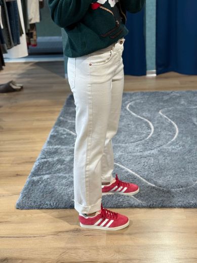 Immagine di JEANS BIANCO TAGLIO VIVO