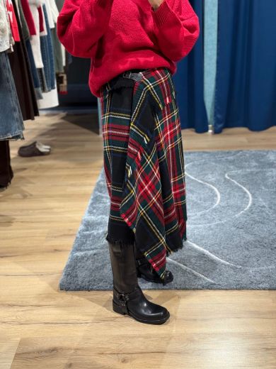 Immagine di GONNA TARTAN SFRANGIATA