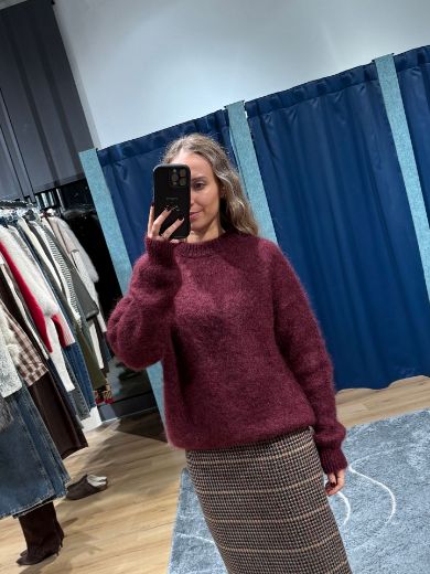 Immagine di MAGLIONE OVERSIZE MOHAIR