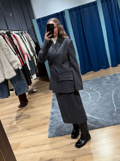 Immagine di GONNA MIDI GESSATA