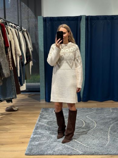 Immagine di ABITO IN MAGLIA OSLO - Disponibile in MARRONE, BURRO