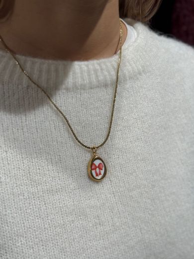 Immagine di COLLANA CHARM FIOCCO