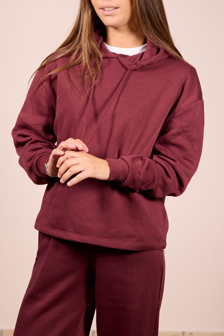 Immagine di FELPA CHILLI - Disponibile in VERDE, BORDEAUX, BLU