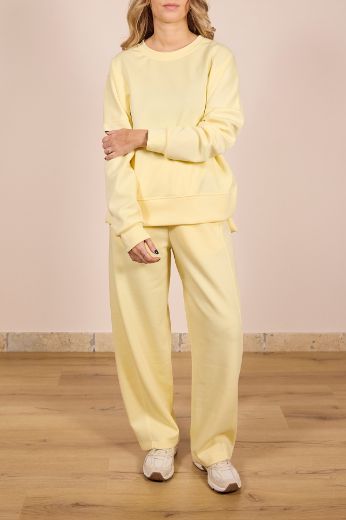 Immagine di TUTA NOEMI - Disponibile in VERDE MILITARE, ROSA, NERO, GIALLO, BURRO, BLU, GRIGIO