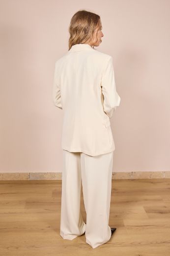 Immagine di PANTALONE EMMA - Disponibile in BLU, PANNA