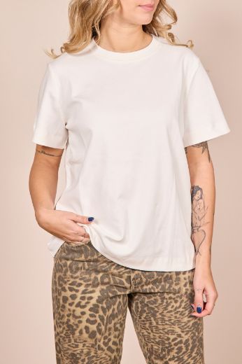 Immagine di T-SHIRT NAIMA AWARE - Disponibile in BIANCO, BLU, ROSA, NERO, CIOCCOLATO