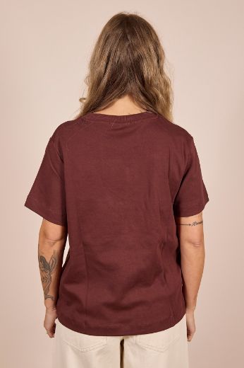 Immagine di T-SHIRT NAIMA AWARE - Disponibile in BIANCO, BLU, ROSA, NERO, CIOCCOLATO