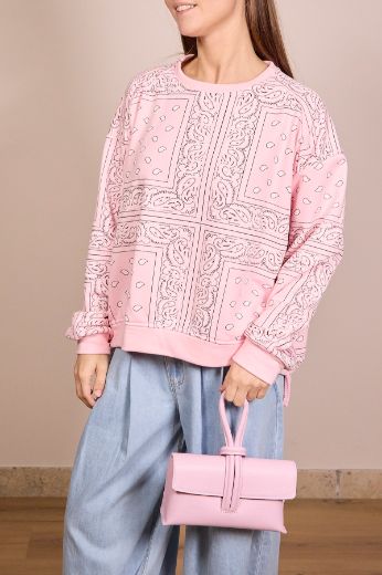 Immagine di FELPA BANDANA - Disponibile in GIALLO, AZZURRO, ROSSO, ROSA, NERO