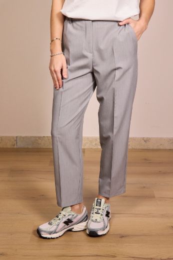 Immagine di PANTALONE EVA - Disponibile in NERO, PANNA, GRIGIO, ROSA, OLIO