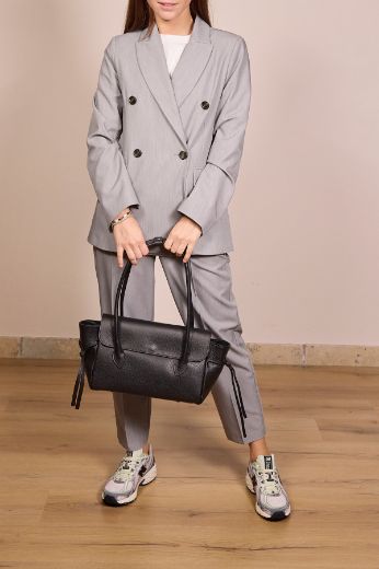 Immagine di BLAZER EVA - Disponibile in GRIGIO, PANNA, OLIO, NERO, ROSA