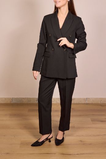 Immagine di BLAZER EVA - Disponibile in GRIGIO, PANNA, OLIO, NERO, ROSA