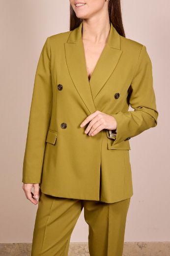 Immagine di BLAZER EVA - Disponibile in GRIGIO, PANNA, OLIO, NERO, ROSA