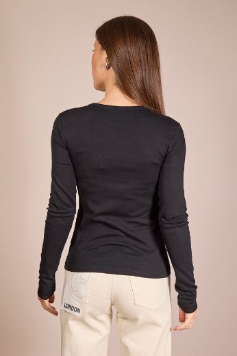 Immagine di MAGLIA VEGA MANICA LUNGA - Disponibile in NERO, BIANCO