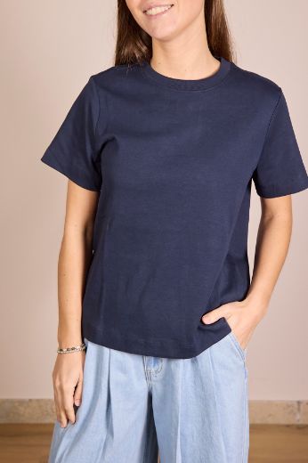 Immagine di T-SHIRT NAIMA AWARE - Disponibile in BIANCO, BLU, ROSA, NERO, CIOCCOLATO