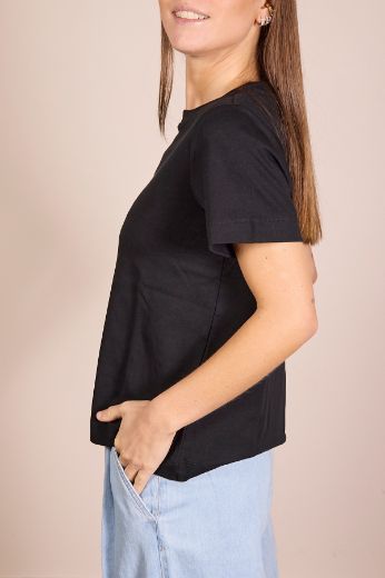 Immagine di T-SHIRT NAIMA AWARE - Disponibile in BIANCO, BLU, ROSA, NERO, CIOCCOLATO