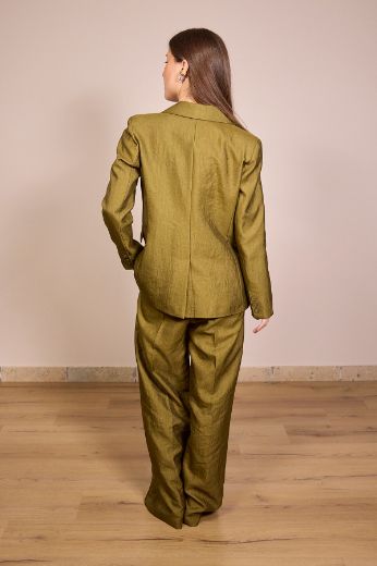 Immagine di PANTALONE MATILDE - Disponibile in TABACCO, VERDE MILITARE