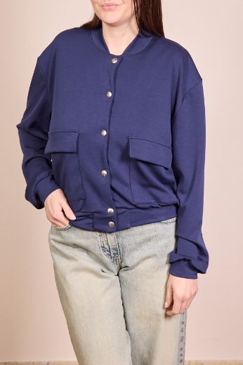 Immagine di GIACCA BOTTONI - Disponibile in FUCSIA, BLU