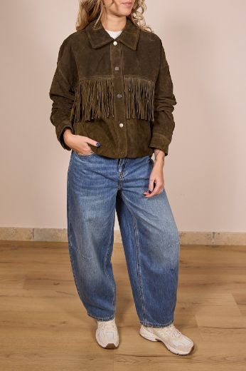 Immagine di GIACCA SUEDE FRANGE