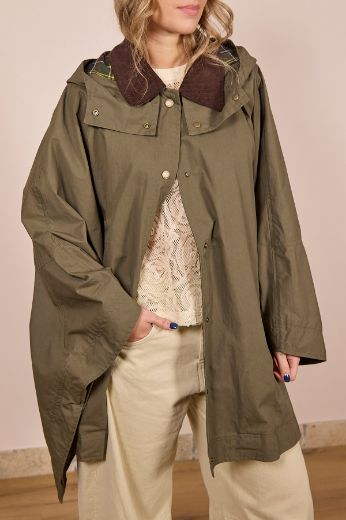 Immagine di MANTELLA CON CAPPUCCIO REMOVIBILE