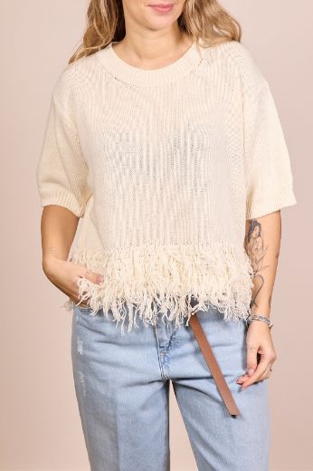 Immagine di MAGLIA FRANGE FONDO