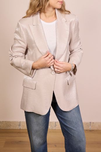 Immagine di BLAZER LUREX - Disponibile in PERLA, BURRO