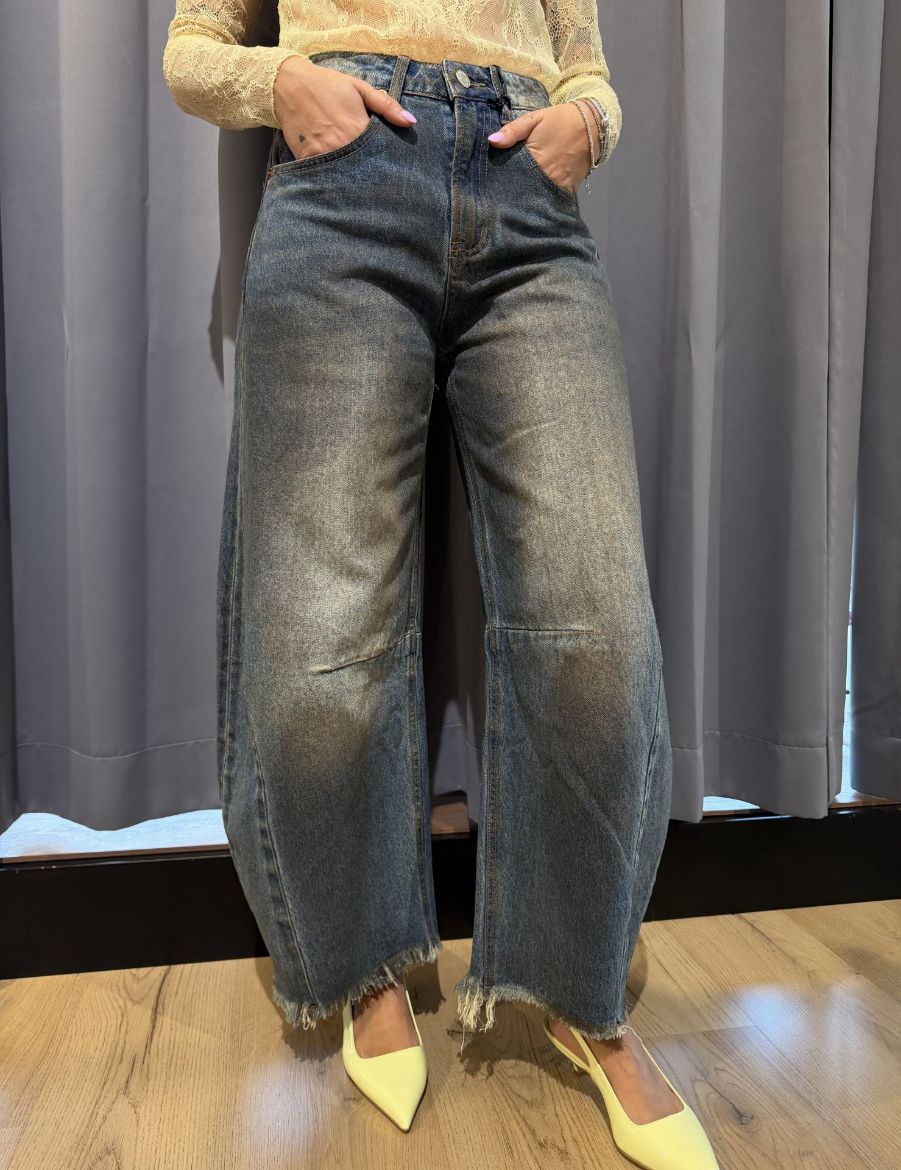 Immagine di JEANS BALLOON SFRANGIATO