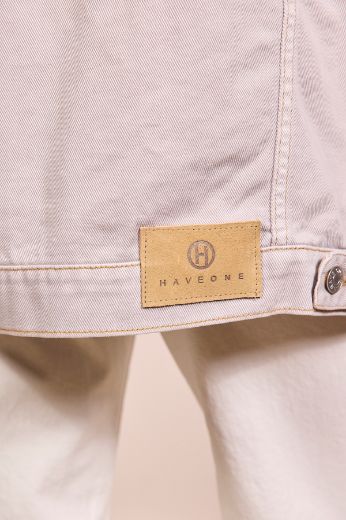 Immagine di GIUBBINO DENIM BULL - Disponibile in GRIGIO, MORO
