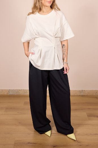 Immagine di T-SHIRT CORSETTO - Disponibile in ROSA, AZZURRO, BIANCO