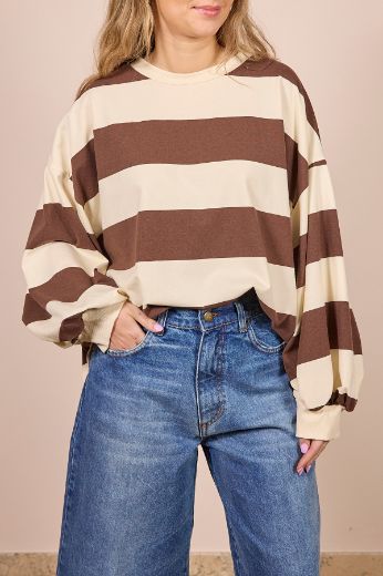 Immagine di MAGLIA RIGHE OVER