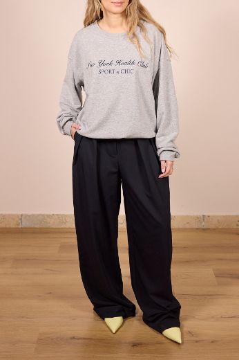 Immagine di FELPA SPORT E CHIC - Disponibile in BEIGE, GRIGIO