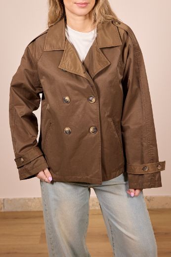 Immagine di TRENCH OLIVIA - Disponibile in MARRONE, CAMMELLO