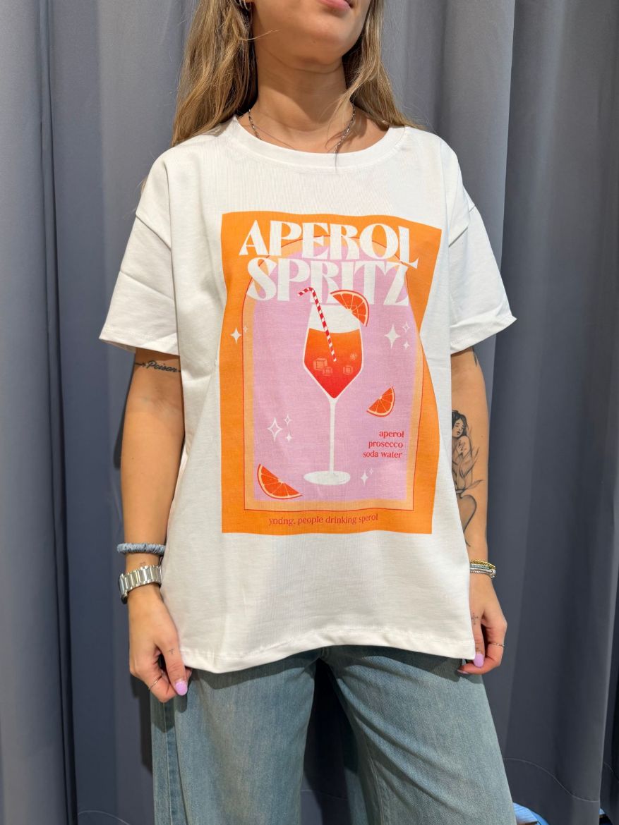 Immagine di T-SHIRT APEROL SPRITZ ORANGE