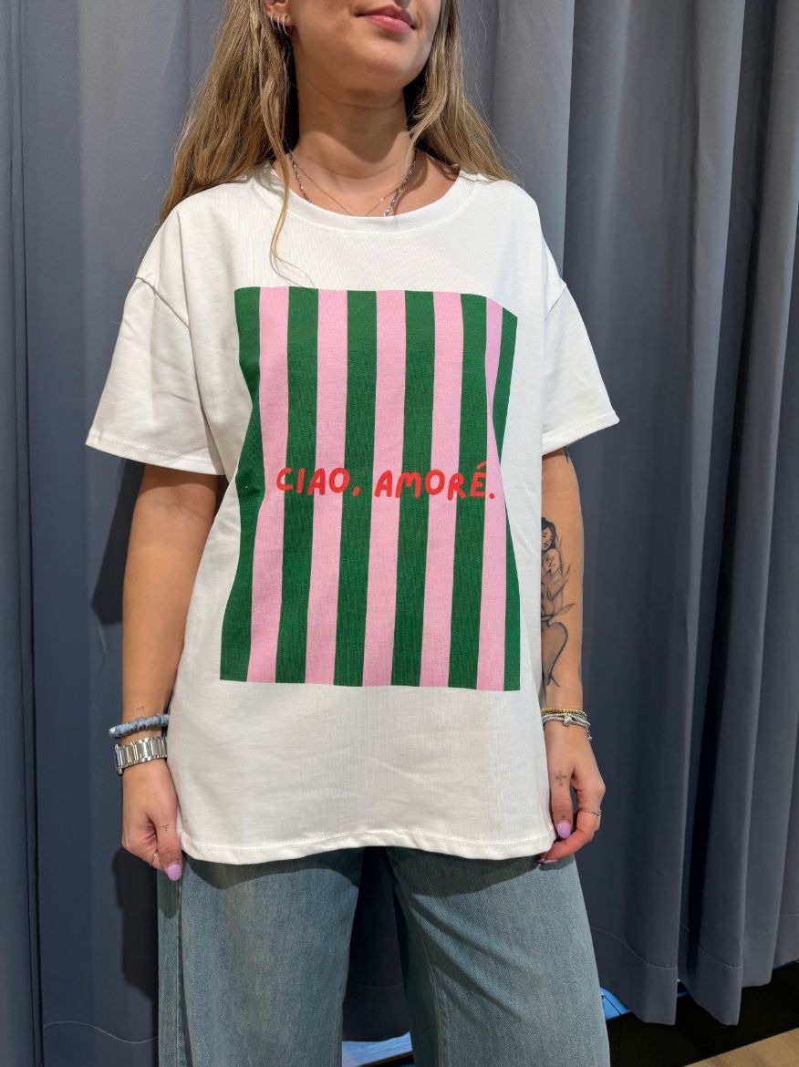 Immagine di T-SHIRT CIAO AMORE