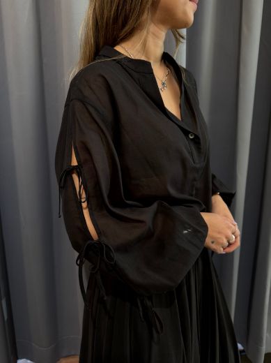 Immagine di CAMICIA VELATA LACCI