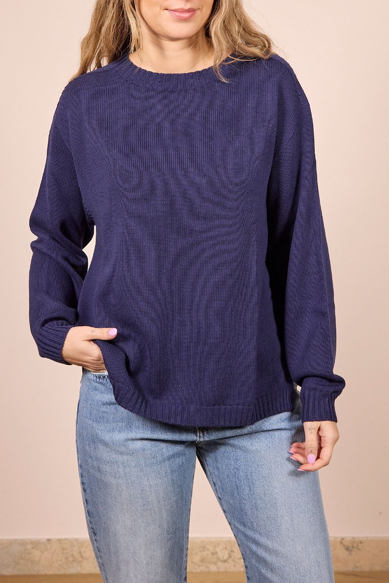 Immagine di MAGLIA DAISY - Disponibile in VERDE BOSCO, PANNA, GIALLO, BEIGE, AZZURRO