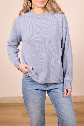 Immagine di MAGLIA DAISY - Disponibile in VERDE BOSCO, PANNA, GIALLO, BEIGE, AZZURRO