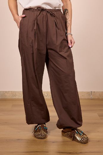 Immagine di PANTALONE 100% COTONE - Disponibile in MARRONE, BURRO