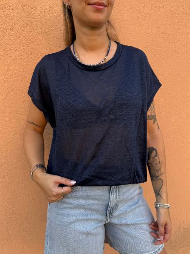 Immagine di T-SHIRT 100% LINO
