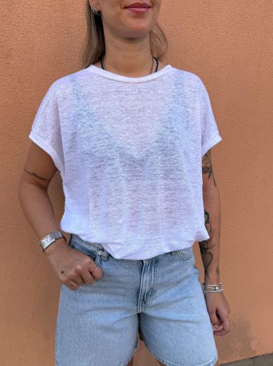 Immagine di T-SHIRT 100% LINO