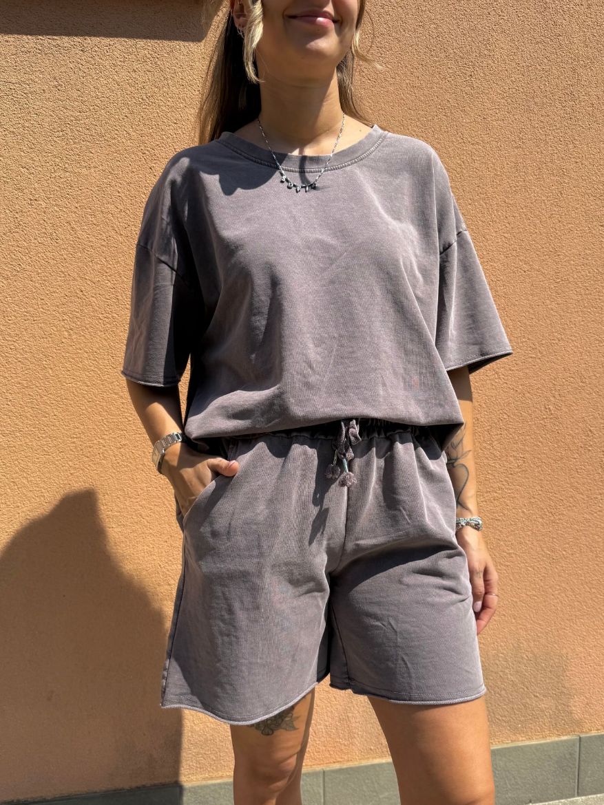 Immagine di COORDINATO TUTA SUMMER STONEWASH
