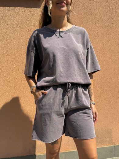 Immagine di COORDINATO TUTA SUMMER STONEWASH