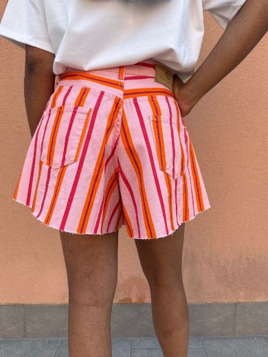 Immagine di SHORTS FARFALLA RIGHE